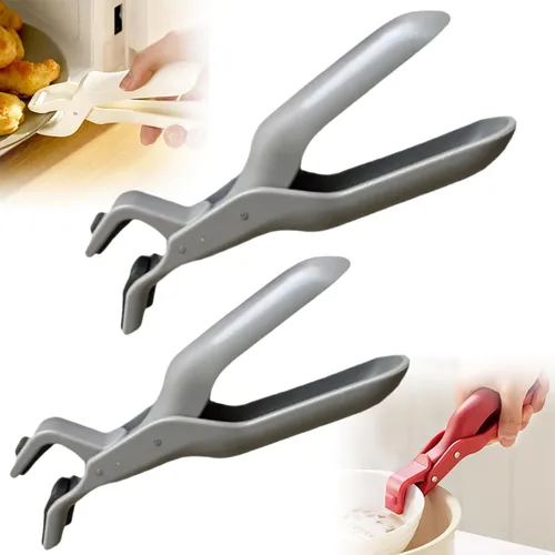 Miniatura 10 de Clip Multiusos Anti-Quemaduras para Platos de Cocina, 2025 Mejora Multifunción Anti-Quemaduras Clip de Silicona Anti-Quemadura Antideslizante