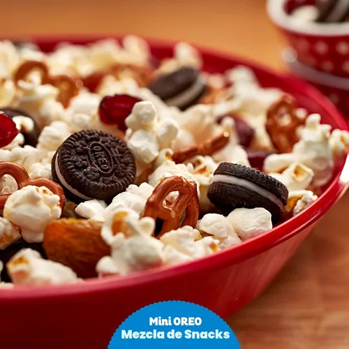 Miniatura 13 de OREO Minis - Galletas sándwich de chocolate, 12 tazas de aperitivos de 3.5 onzas