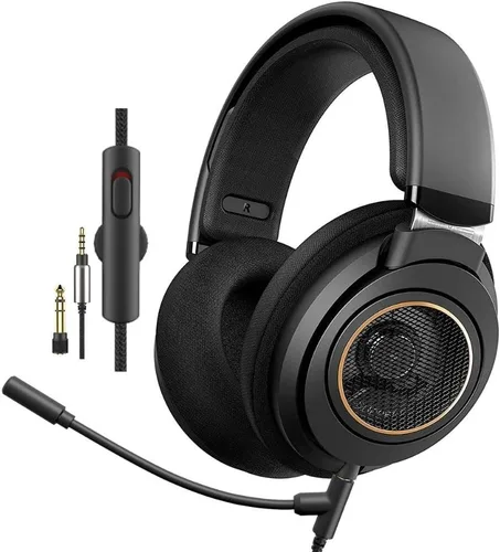 Miniatura 9 de Philips SHP9600 - Audífonos con cable, ajuste cómodo, parte trasera abierta, controladores Neodimio de 50 mm (SHP9600/00)