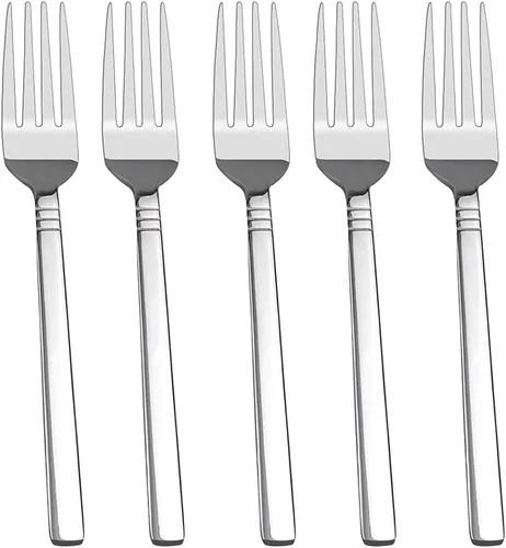 Miniatura 7 de Tenedor de cena de acero inoxidable, 12 piezas, 7.87 pulgadas