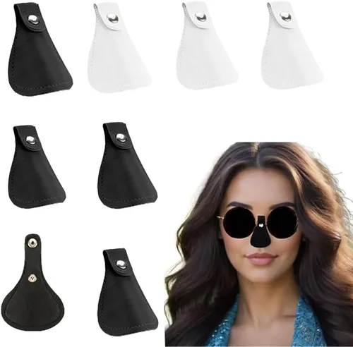 Paquete de 6 protectores de nariz de tamaño pequeño para gafas, protector solar para la nariz para hombres y mujeres, deportes al aire libre, 3