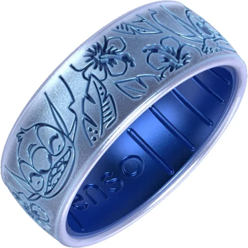 Miniatura 23 de Enso Rings Colección de anillos de silicona Lilo & Stitch de Disney, diseño cómodo y flexible