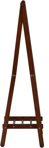 Miniatura 3 de Fuji Boeki 15192 - Perchero delgado, de madera, 31.5 pulgadas de ancho x 17.7 pulgadas de profundidad x 58.8 pulgadas de alto