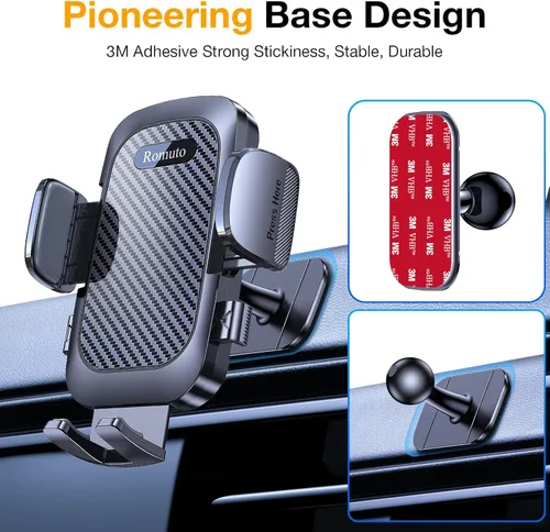 Miniatura 7 de Phone Holders for Your Car Phone Holder Mount【Super Suction】Cell Phone Mount for Car Accessories for Women Men Windshield/Vent/Dash Truck Stand