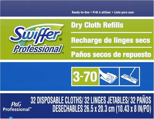 Miniatura 5 de Swiffer 33407BX - Sistema de recarga en seco, paño, blanco, 32/caja