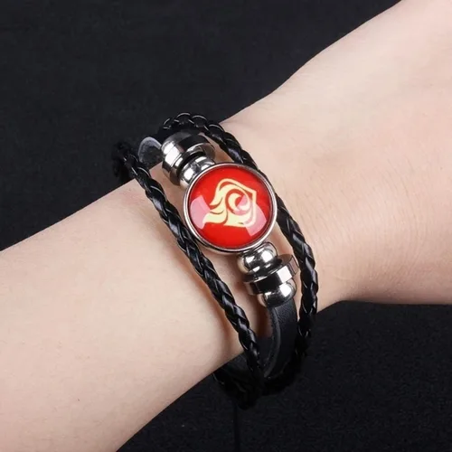 Miniatura 5 de Soyusunny Genshin - Pulsera de impacto con 7 pulseras luminosas de anime accesorios