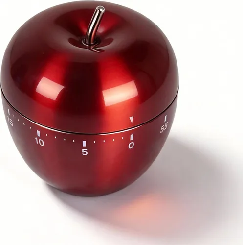 Miniatura 19 de Temporizador de cocina mecánico, lindo de cuerda de 60 minutos, temporizador manual de cuenta regresiva para niños, aula, hogar, estudio y cocina