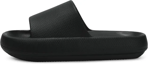 Miniatura 3 de welltree Sandalias antideslizantes para mujeres y hombres, sandalias antideslizantes para baño y ducha, suela gruesa suave para interiores