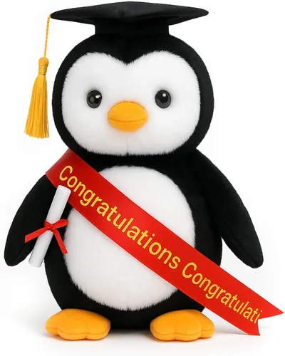Miniatura 15 de WEIGEDU Oso de peluche de regalo de graduación con gorra, banda y diploma, regalo de graduación para niños, estudiantes, niños y niñas, 12 pulgadas
