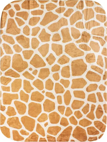 Miniatura 40 de Everything Comfy Manta decorativa con estampado de guepardo, 30 x 40 pulgadas, color natural