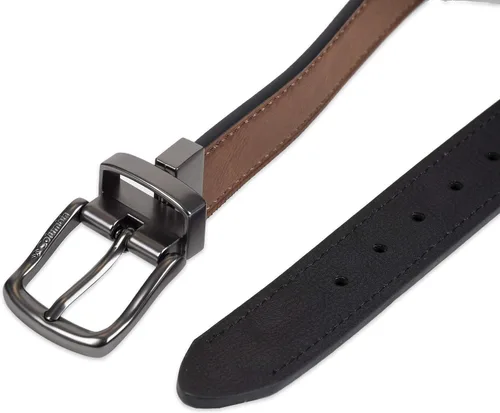Miniatura 15 de Columbia Cinturón reversible para niños, correa clásica de 1 pulgada de ancho para la escuela, casual y ropa de vestir