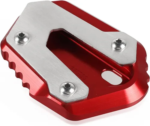 Miniatura 4 de Soporte lateral para motocicleta, accesorios para ampliar la placa de atril, extensión de soporte lateral compatible con V-Strom 650 V-Strom 650 XT