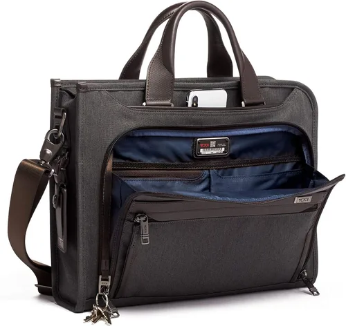 Miniatura 3 de TUMI - Alpha 3 Slim Deluxe Portfolio Bag - Organizer Briefcase for Men and Women