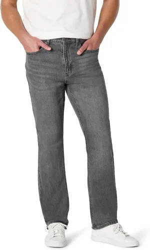 Miniatura 11 de Amazon Essentials - Pantalones vaqueros de elástico bajo de corte recto para hombre