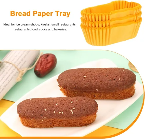 Miniatura 8 de Forros para cupcakes en forma de barco, 1000 unidades, tazas de papel amarillo para hornear cupcakes o mini aperitivos