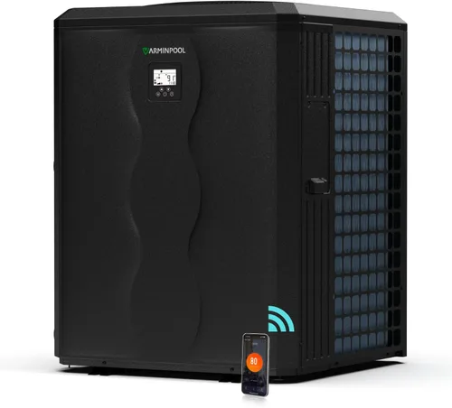 Miniatura 16 de Bomba de calor de piscina de 16000 BTU para piscinas sobre el suelo de hasta 5,400 galones, calentador eléctrico de piscina de 110 V con inversor