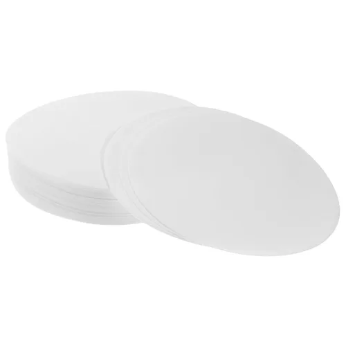 Miniatura 11 de Hemobllo Papel de filtro cualitativo, papel de filtro de laboratorio redondo de 2.8 in, papel de filtro de embudo de prueba de análisis químico
