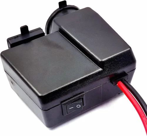 Miniatura 7 de DEVMO Cargador USB dual de 5 V/2.1 A, impermeable, abrazadera para manillar de motocicleta, adaptador de corriente, sistema de carga USB con enchufe
