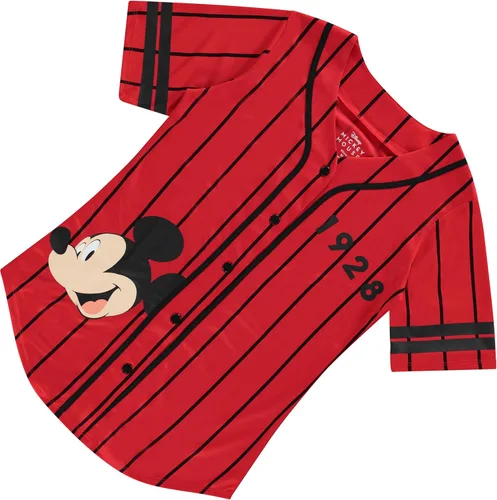 Miniatura 6 de Disney Ladies Mickey Mouse Fashion Shirt - Mickey & Minnie Mouse Baseball Jersey Mickey Mouse Button Down Baseball Jersey