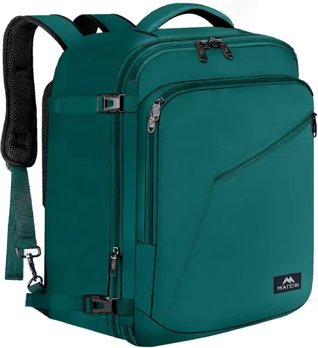 Miniatura 65 de MATEIN - Mochila de viaje extragrande de 10.56 galones, mochila de viaje ampliable apta para aerolíneas, para viajeros de fin de semana, hombres