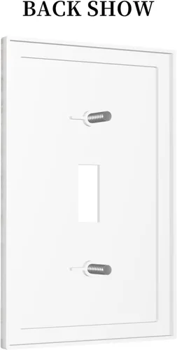 Miniatura 1081 de Placa Decorativa de Pared de Granja Rústica con Cuerno de Madera para Puerta de Granero 1 Banda Duplex Cubiertas de Toma Eléctrica Soltera
