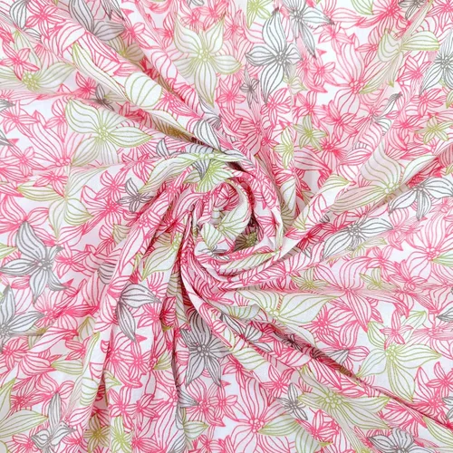 Miniatura 7 de Trade Star Tela de tintes naturales para correr de 3 yardas, 100% tela de algodón suave, hecha a mano, tela de estampado floral para coser por