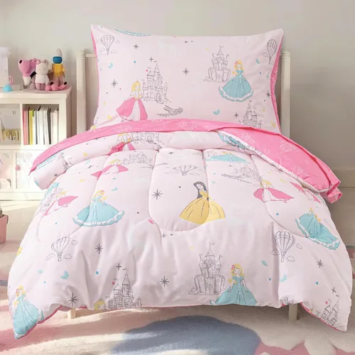 Miniatura 15 de PHF Juego de ropa de cama infantil de 4 piezas, ultra suave, incluye edredón, sábana bajera, sábana encimera y funda de almohada para niños y niñas