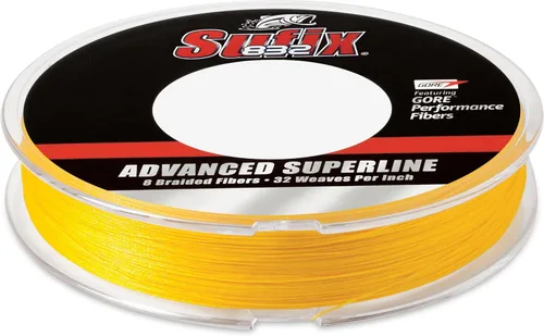 Miniatura 12 de Sufix 832 Advanced Superline Cuerda de pescar trenzada - 150 yardas verde (Low Vis Green)