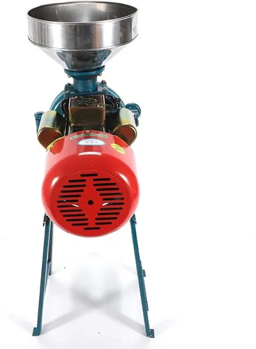 Miniatura 4 de Molinillo de cereales secos y húmedos de 110 V, 2200 W, molinillo de maíz comercial, máquina de fresado de alta resistencia, molinillo de cereales