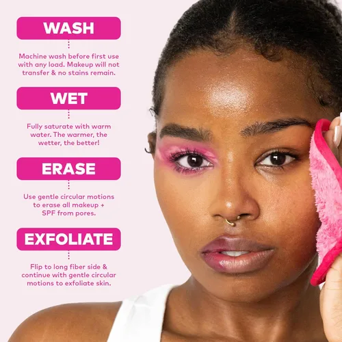 Miniatura 7 de The Original MakeUp Eraser PRO, Effortlessly Remove All Makeup Using Only Water, Including Waterproof Mascara, Eyeliner, Foundation, Lipstick