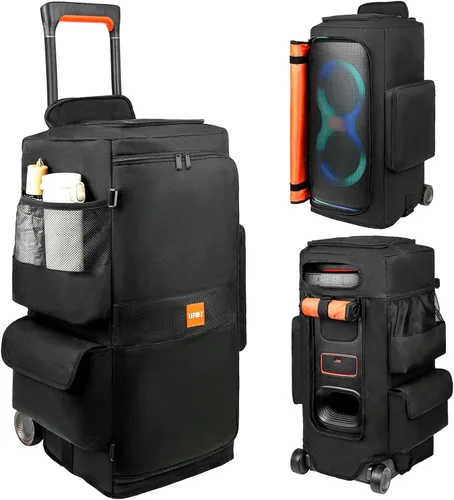 Miniatura 12 de LEFOR·Z Funda para altavoces compatible con JBL PartyBox 120, funda antipolvo para altavoz sin fondo, bolsa de almacenamiento para JBL PartyBox 110