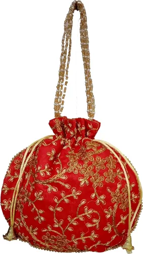 Miniatura 4 de Purpledip Potli Bags Drawstring Purse (Potli01$)