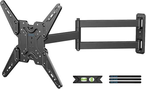 Miniatura 8 de USX STAR Soporte de techo para TV para televisores de 26-65 pulgadas, soporte de techo para TV con movimiento completo giratorio 360°, altura