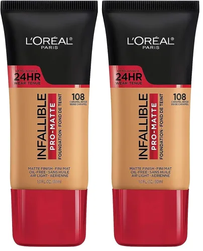 Miniatura 16 de L'Oreal Paris Infallible Pro Matte Foundation Light Beige Beige claro