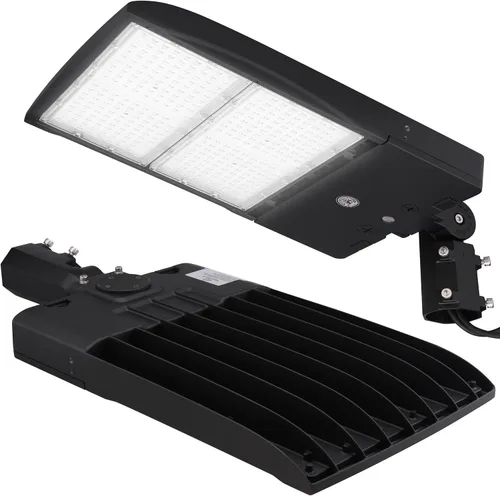 Miniatura 13 de RuggedGrade NextGen III - Luz LED para caja de zapatos de 300 W, 42,000 lúmenes, blanco brillante de 5000 K, montaje de brazo, 277-480 V, carcasa