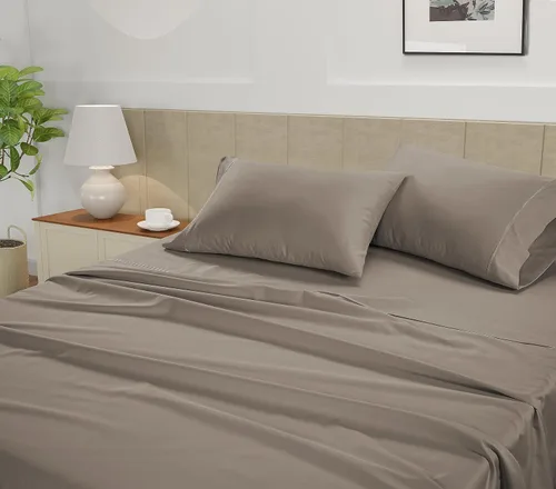 Miniatura 81 de Lane Linen Juego de 2 fundas de almohada 100 % de algodón, tamaño estándar, se adapta a almohadas estándar y Queen, fundas de almohada lujosas