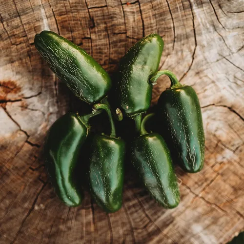 Jalapeño Pimienta chile suave - 25 semillas - Variedad de reliquia y polinizada abierta, jalapeño domado, semillas de chile cultivadas en Estados
