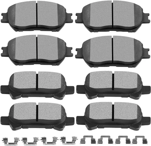 Miniatura 11 de SCITOO D815 D905 Juego de pastillas de freno de cerámica delanteras y traseras para INFINITI G35 2003-2005, para Nissan 350Z 2003-2005 para Altima