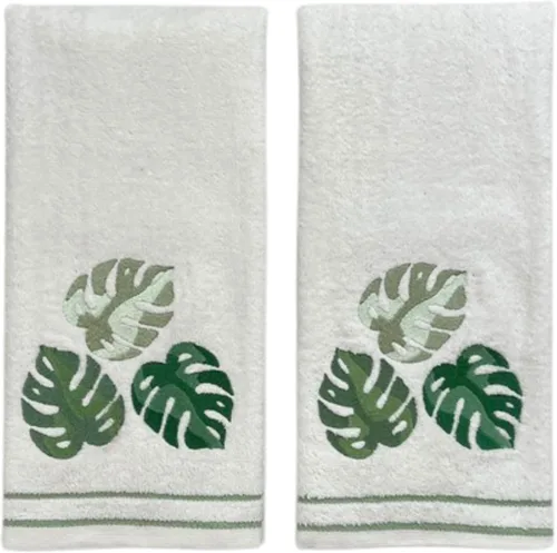 Miniatura 37 de Serafina Home Toallas de mano náuticas para huéspedes: Coastal Love Anchors The Soul, 2 piezas suaves y absorbentes