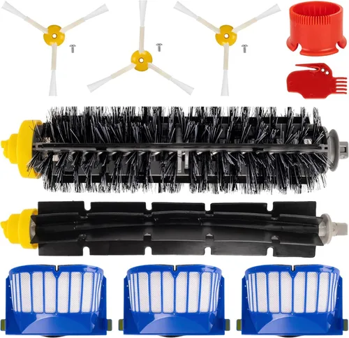 BlueStars Kit de piezas de repuesto para aspiradora i-Robot Roomba 600 Series 694 676 675 692 695 677 671 655 645 690 680 660 650 620 614 y 500