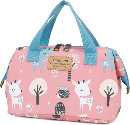 Miniatura 58 de Bolsa de maquillaje Smrcom Bolsa de cosméticos para mujeres y niñas Bolsa de maquillaje de viaje Bolsa de aseo con cremallera Bolsa organizadora