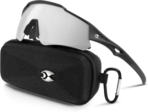 Miniatura 21 de suoso Gafas de sol deportivas de ciclismo para hombre: gafas de sol polarizadas ligeras con protección UV para jóvenes, béisbol, softbol, correr