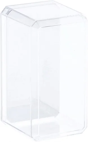Miniatura 2 de Pioneer Plastics 164CD Clear Plastic Display Case for 1:64 Scale Cars (Mirrored), 3.5" W x 1.625" D x 1.75" H (Mailer Box)