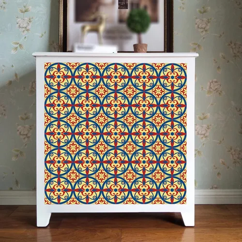 Miniatura 7 de 15 calcomanías autoadhesivas para azulejos, calcomanías de pared para salpicaduras de pared para cocina, sala de estar, baño, calcomanías de pared