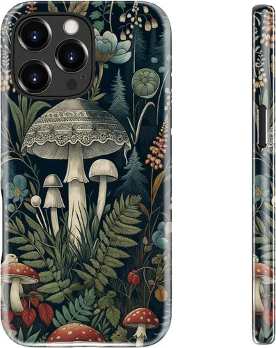 Miniatura 97 de bemal Funda para iPhone 12 Mini, estética, vintage, floreciente, peonía, concha, femenina, compatible con MagSafe, moderna, única, moderna, moderna