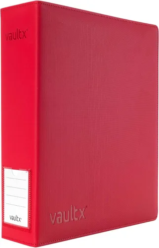 Miniatura 11 de Vault X Carpeta delgada de anillas, 540 tarjetas, se adapta a 9 páginas de bolsillo, material Exo-Tec, carpeta de 3 anillos en D, para tarjetas