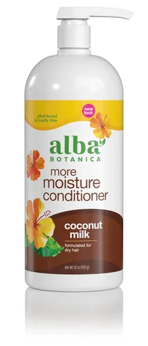 Miniatura 8 de Acondicionador Alba Botanica Más Humedad, Leche de Coco, 12 oz (El embalaje puede variar)