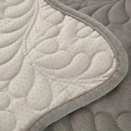 Miniatura 34 de vctops Funda acolchada de terciopelo para sofá, funda suave para sofá modular, funda antideslizante para sofá, para perros, gatos y mascotas