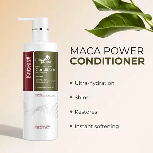 Miniatura 4 de Karseell Juego de champú y acondicionador de tratamiento capilar con colágeno para cabello seco dañado, todo tipo de cabello, 16.9 floz + 16.9 floz