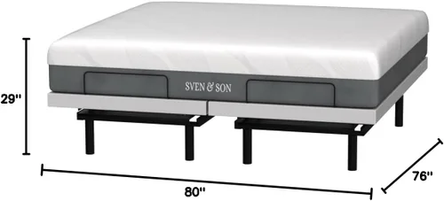 Miniatura 8 de Colchón Sven Platinum y base ajustable solamente